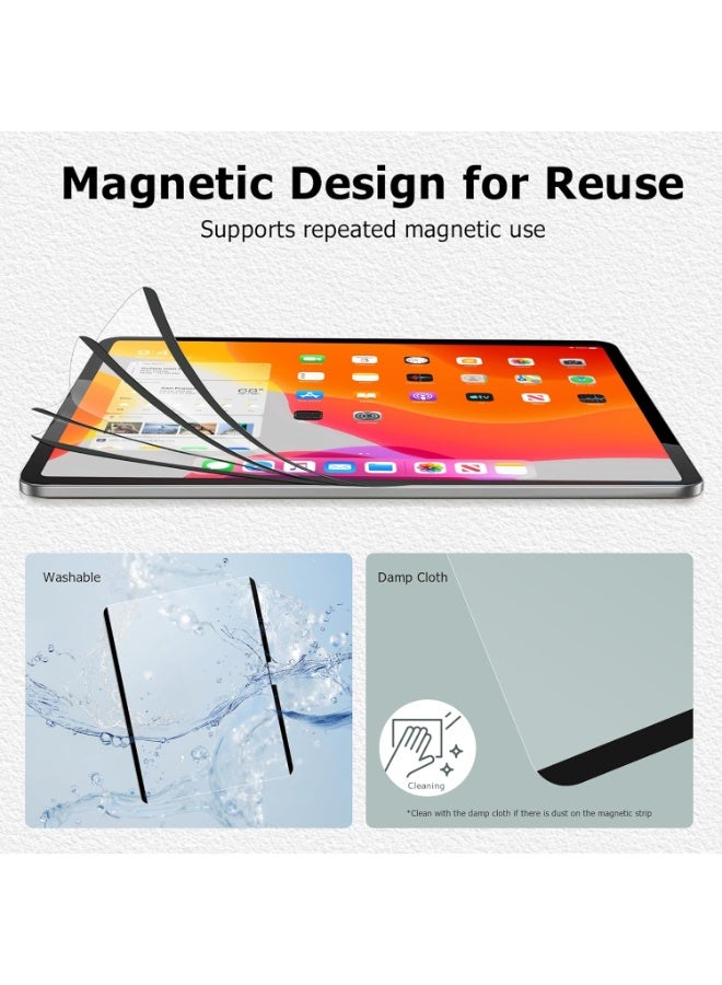 Magnetic Paper Screen Protector for Surface Pro 12 inch 2025, Feel Like Write and Draw on Paper,Matte Finish Detachable Anti-Glare Film,Reusable, Removable, - Image 5